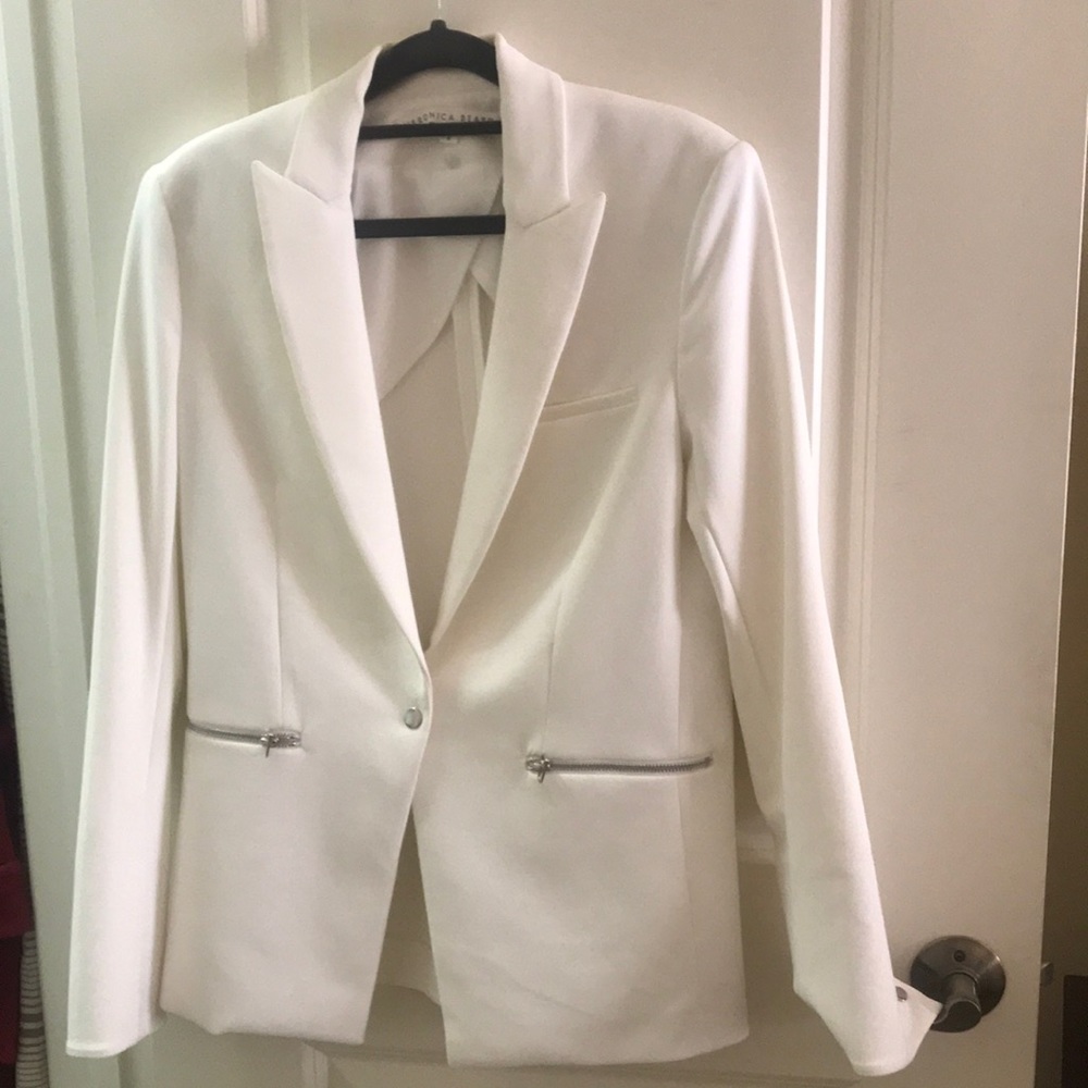 Veronica Beard Stretch Dickey Scuba Jacket